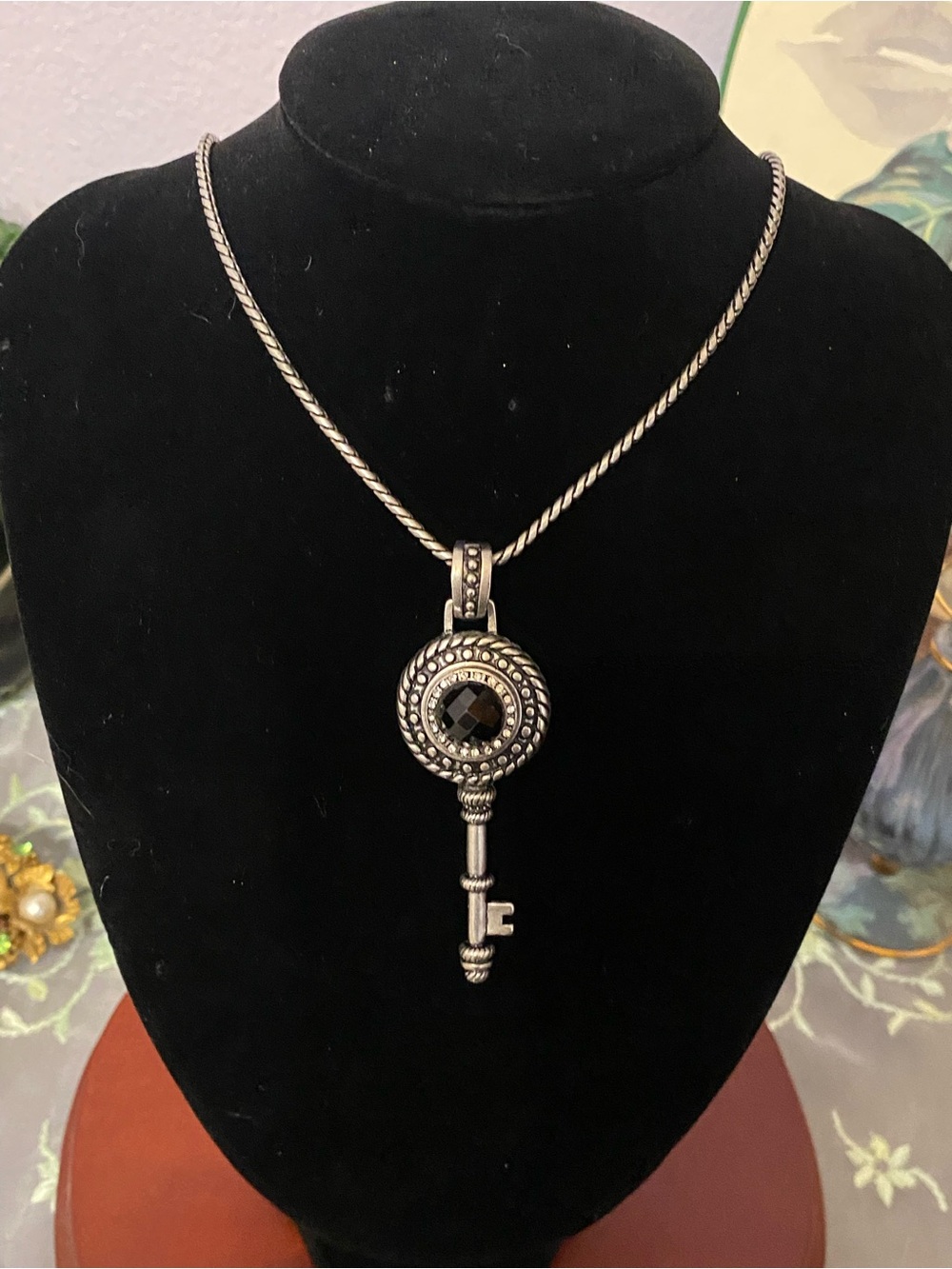Grace Adele Magnetic Interchangeable Key Pendant Necklace Set NIB